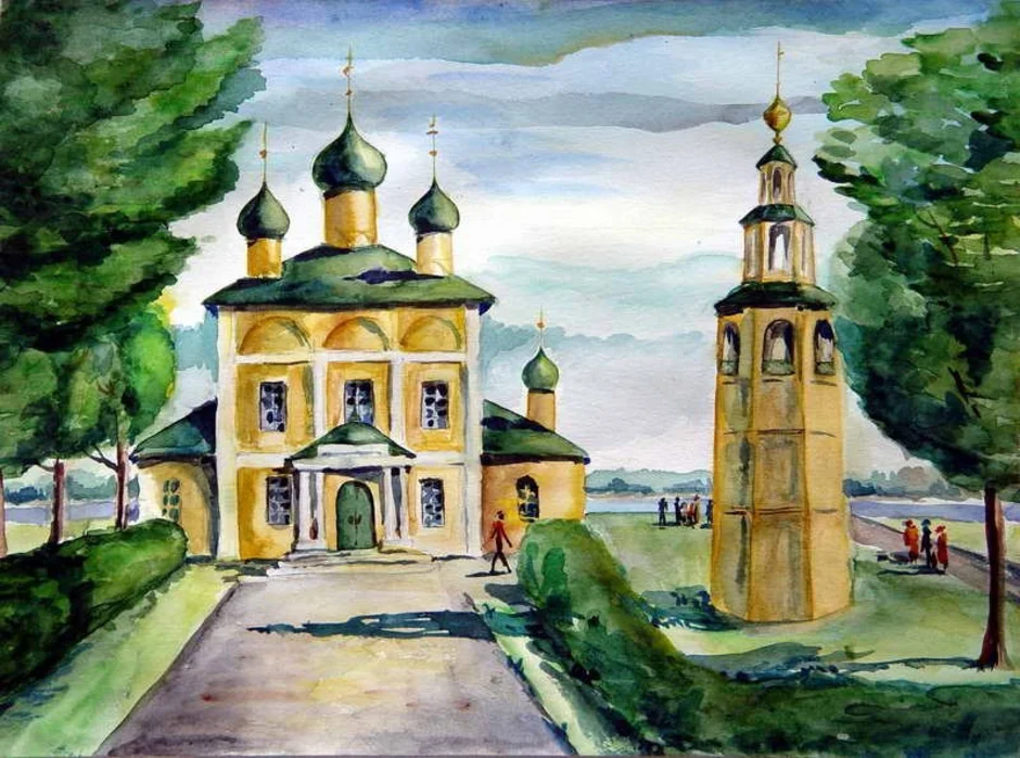 Рисовать город ярославль