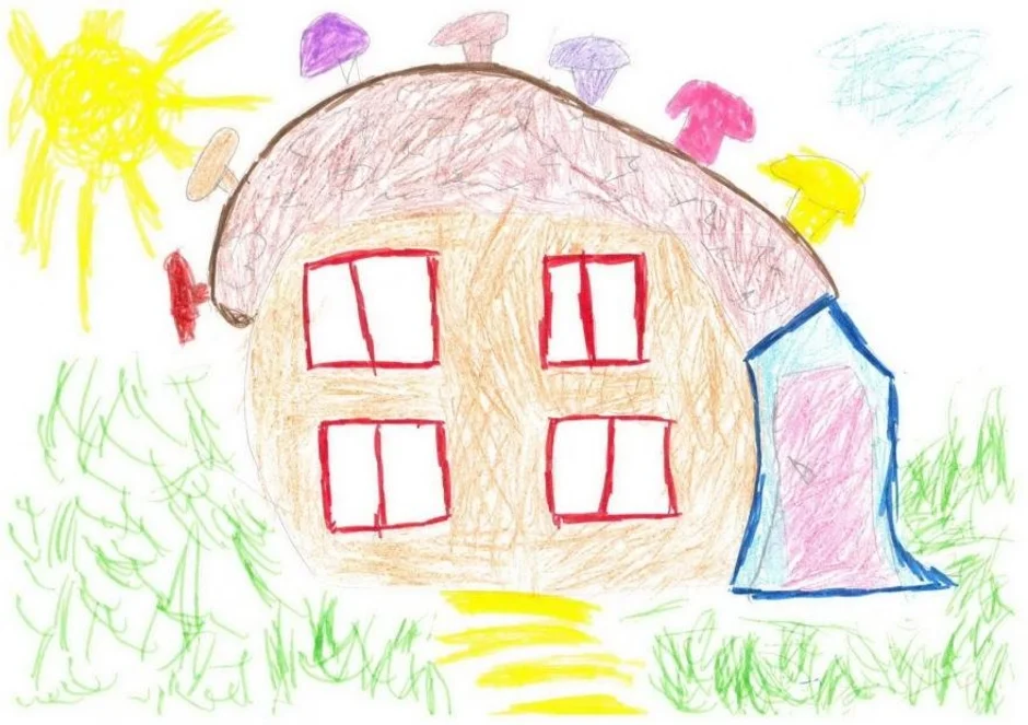 Рисуем дом 1 класс презентация. Домик для рисования. Дом нарисовать для детей. Домик детский рисунок. Дом детский рисунок.
