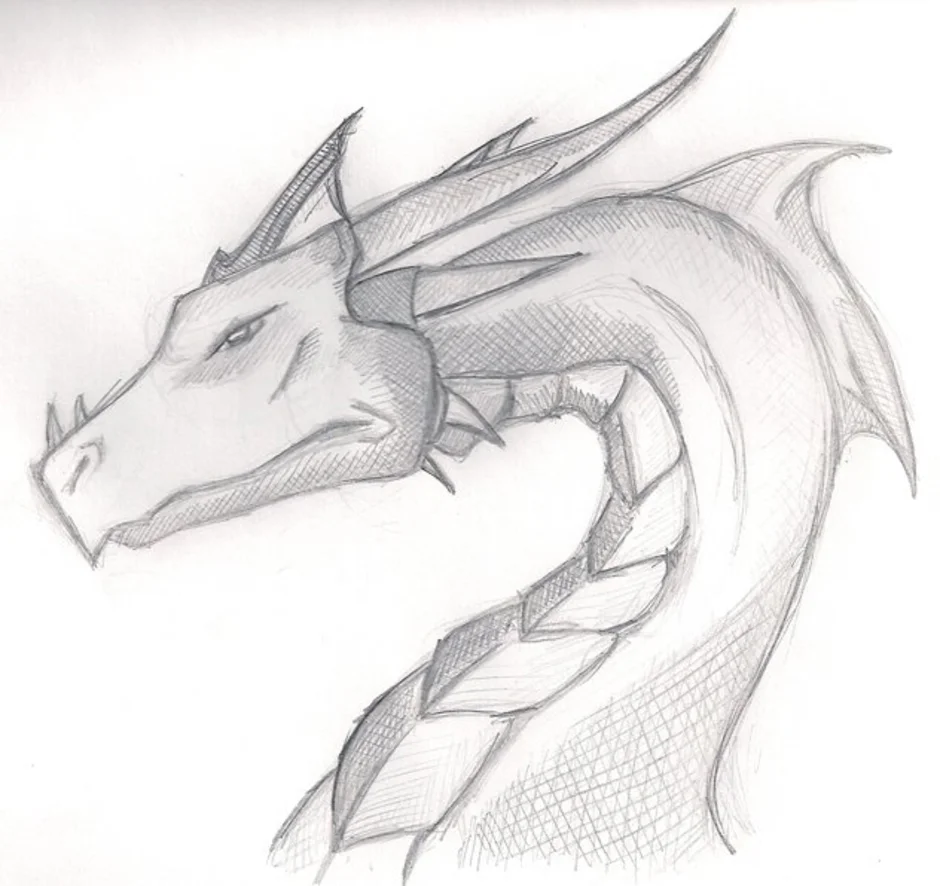 Дракон картинки для срисовки. Дракон для срисовки. Рисунки простым карандашом драконы. Дракон простым карандашом. Рисунок дракона для срисовки.