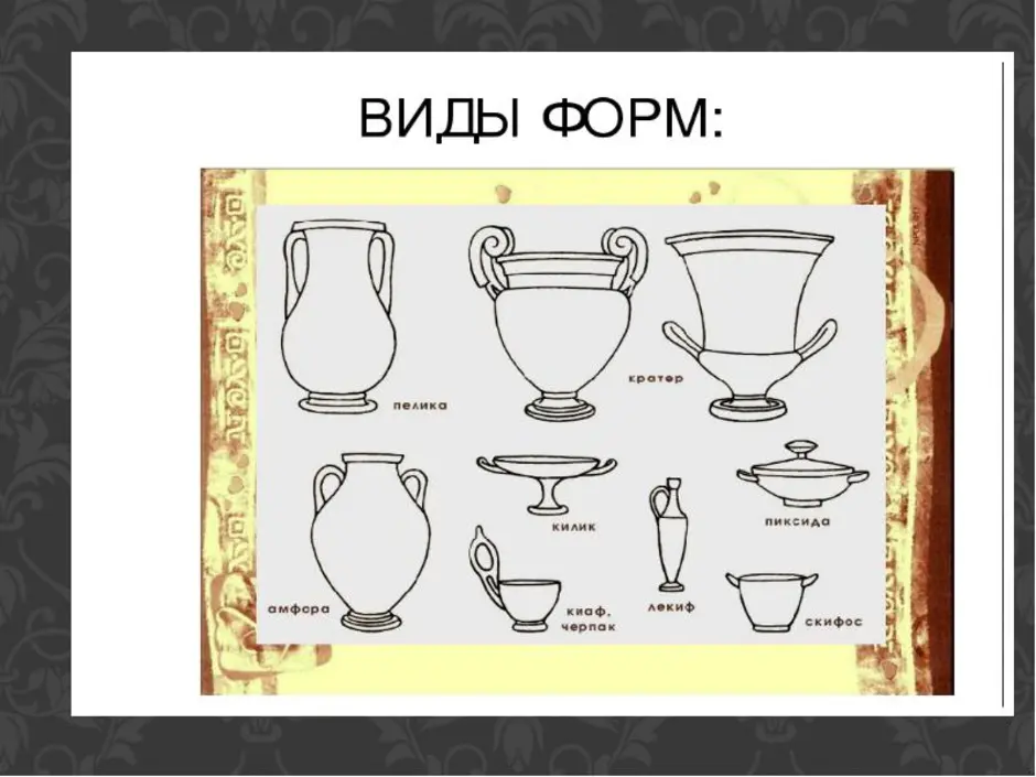 Ваза древней греции 5 класс изо картинки