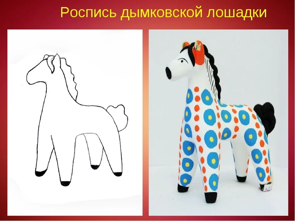 Нарисовать глиняную игрушку 5 класс