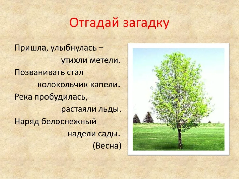 А блок весенний дождь загадки про весну 2 класс конспект урока и презентация