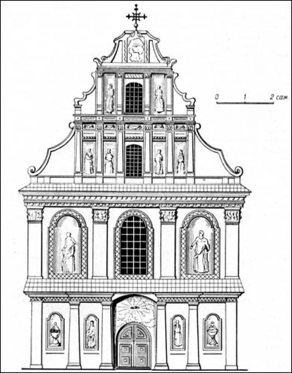 Барокко здания рисунок