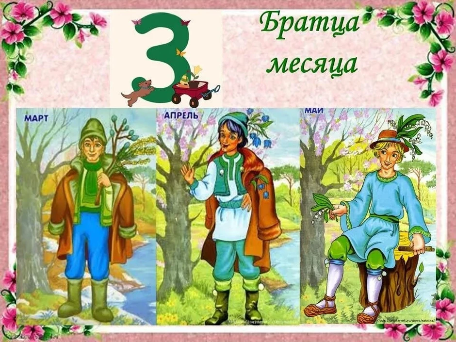 12 месяцев картинки