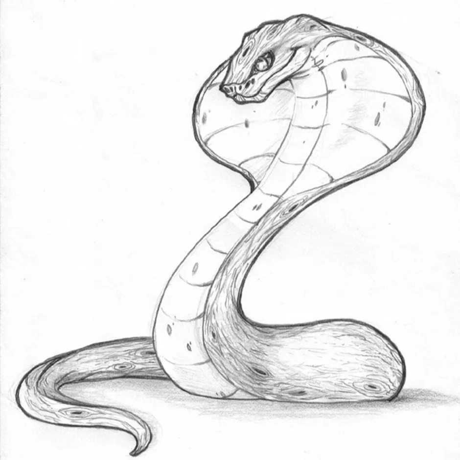 Легкий рисунок змей. Змея карандашом. Змея карандашом для срисовки. Рисунок змеи для срисовки. Рисунки змей карандашом для срисовки.
