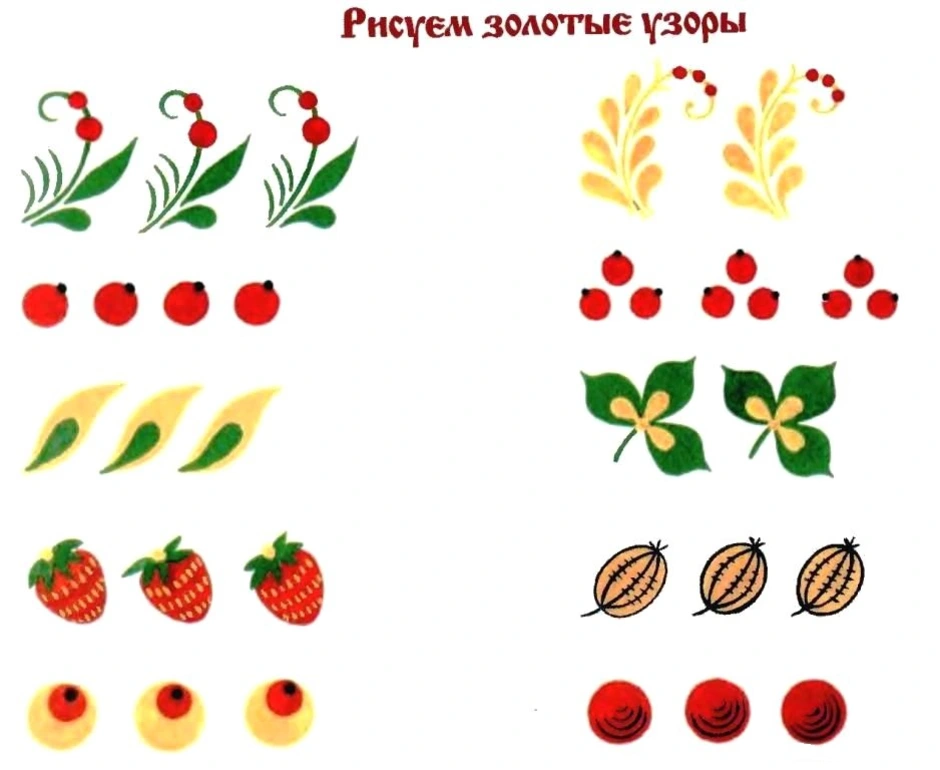 Орнаменты детские рисунки