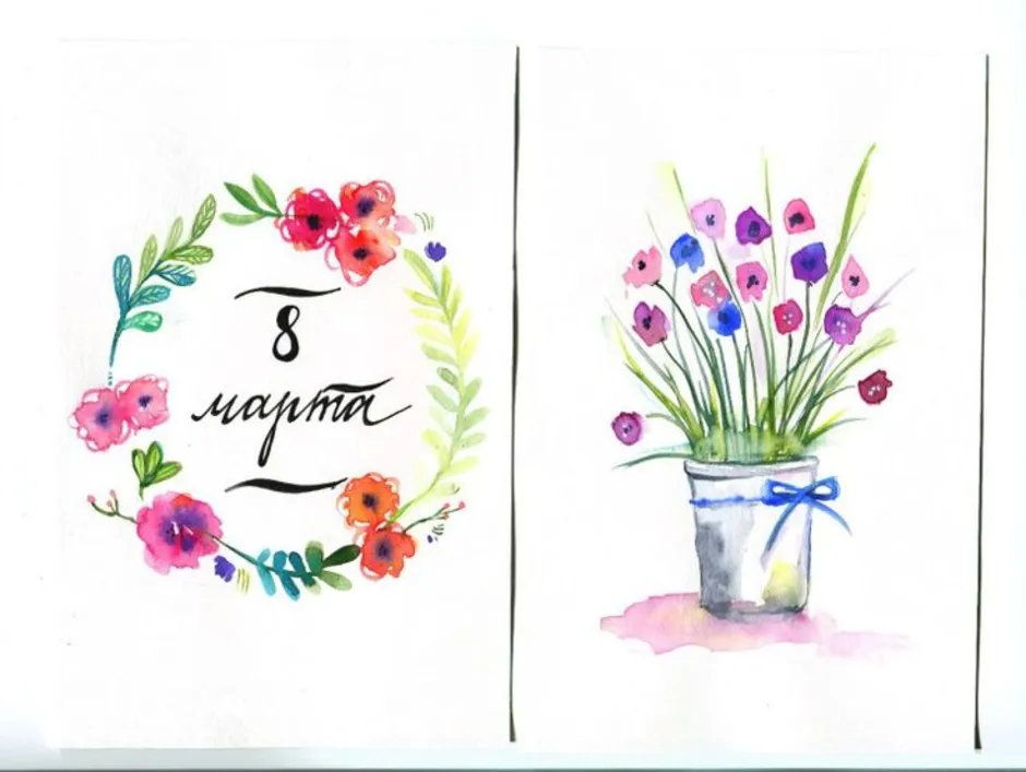 Рисунок на 9 марта