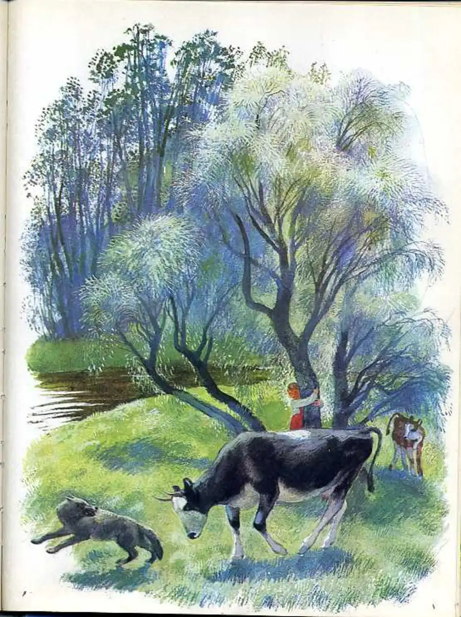 Рассказ бодливая корова Ушинского