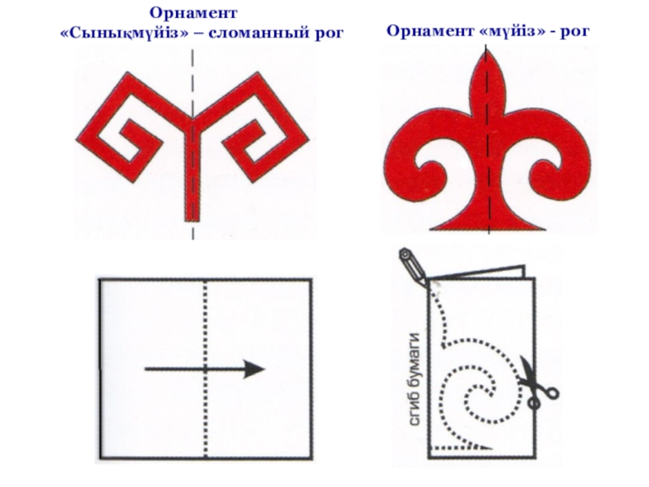 Казахский орнамент картинки для детей