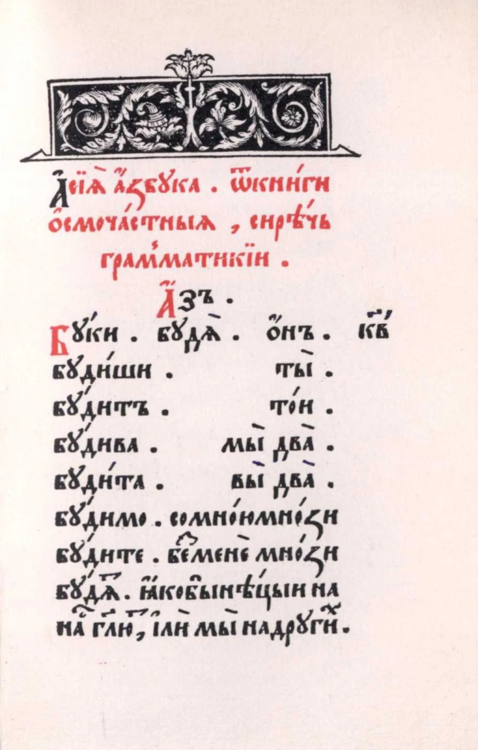 Первая азбука 1574. Азбука Ивана Федорова 1574. 1574 Первый букварь Ивана Федорова. Первый букварь Ивана Федорова алфавит.