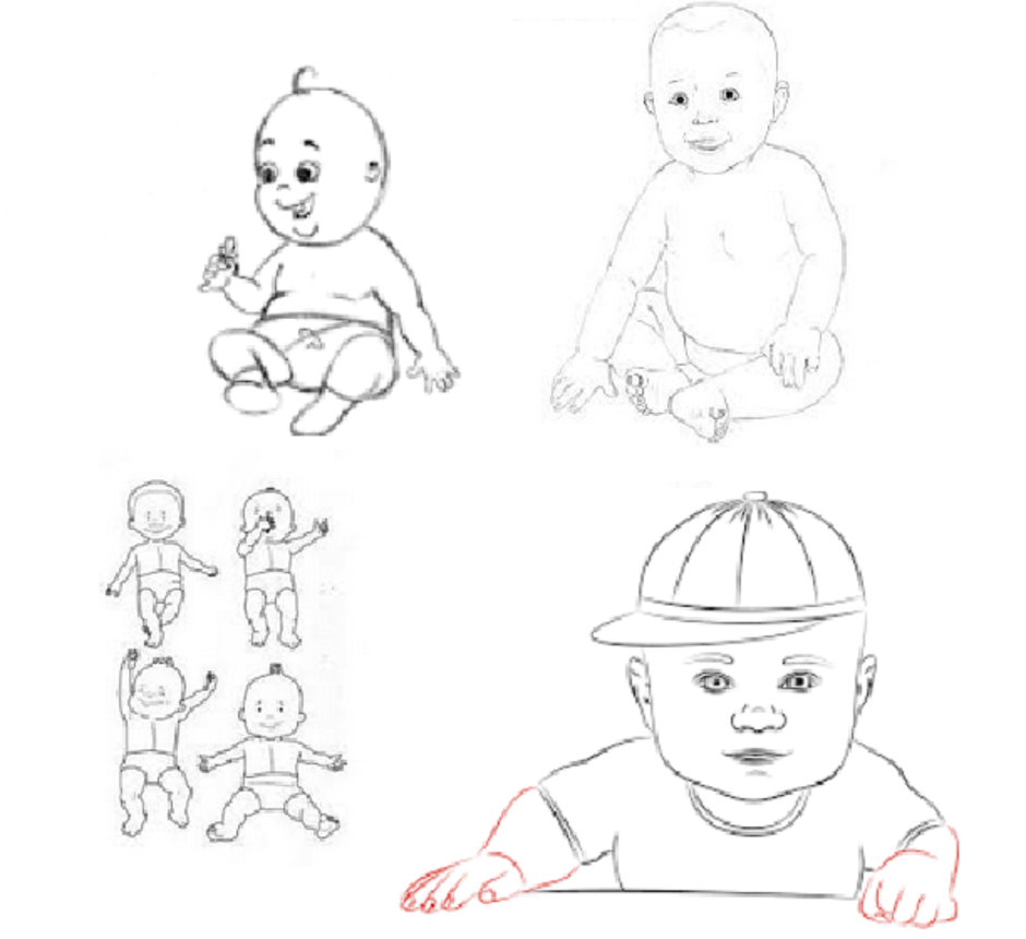 Как нарисовать ребенка поэтапно простым карандашом. Детские рисунки карандашом. Нарисовать пошагово для детей. Нарисовать малыша поэтапно. Малыш рисунок карандашом для детей.