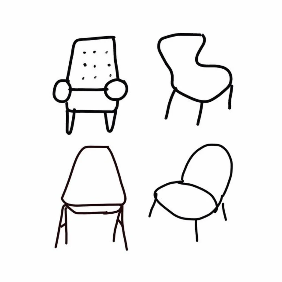 Drawing chairs 3 grade