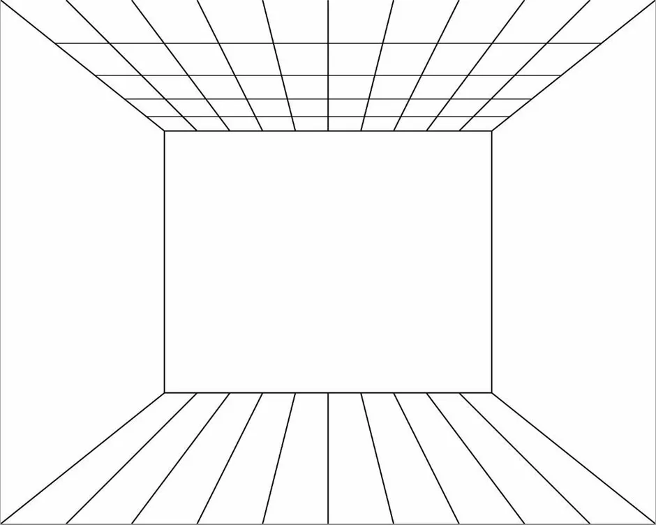 Как нарисовать комнату в 3 д