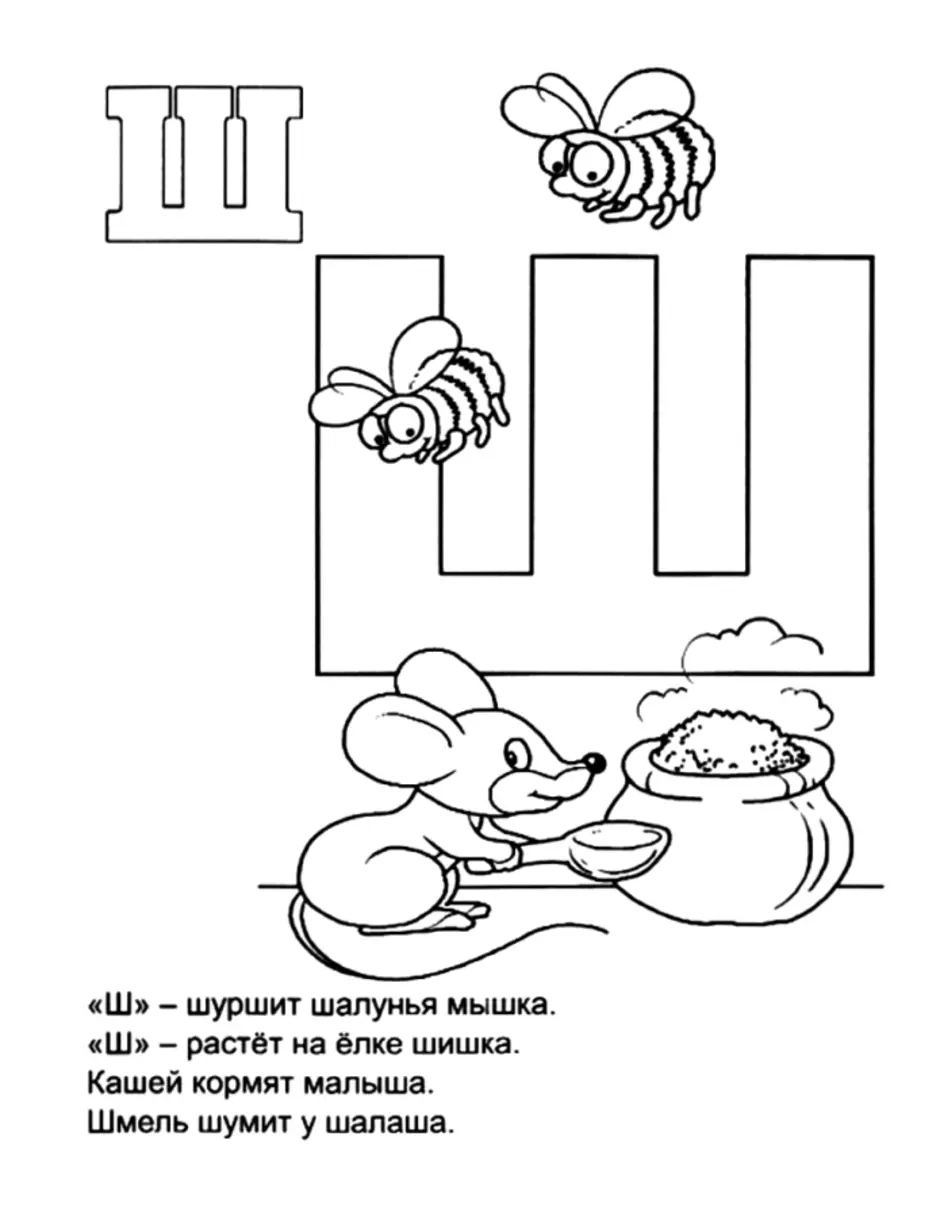 Проект буква ш 1 класс