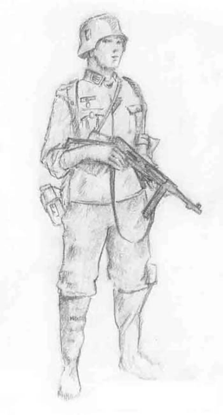Военный рисунок карандашом легкий. Военный рисунок. Солдат набросок. Рисунок солдату. Военные рисунки карандашом.