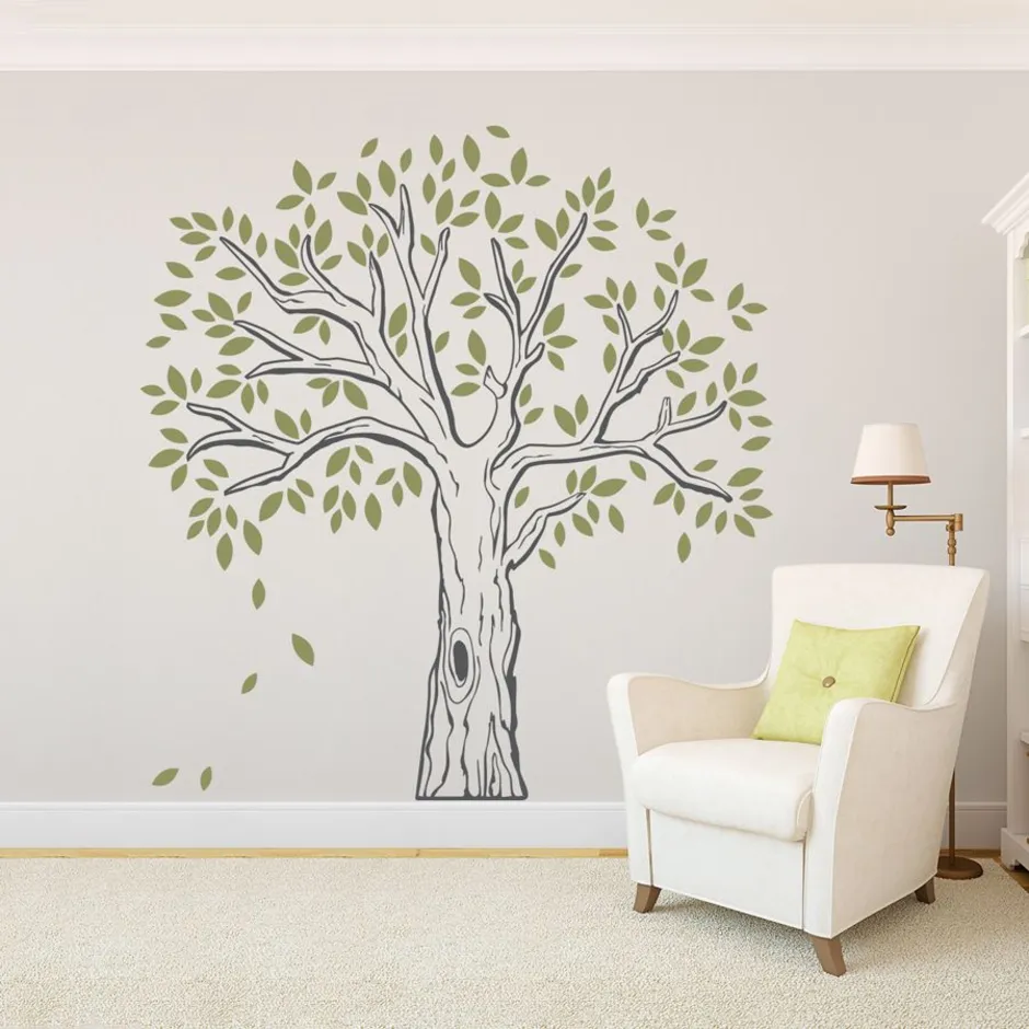 Роспись стен дерево с фото