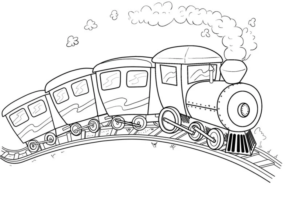 Нарисовать детскую железную. Раскраски. Паровоз. Раскраска паровозик. Раскраска поезд. Поезд раскраска для детей.