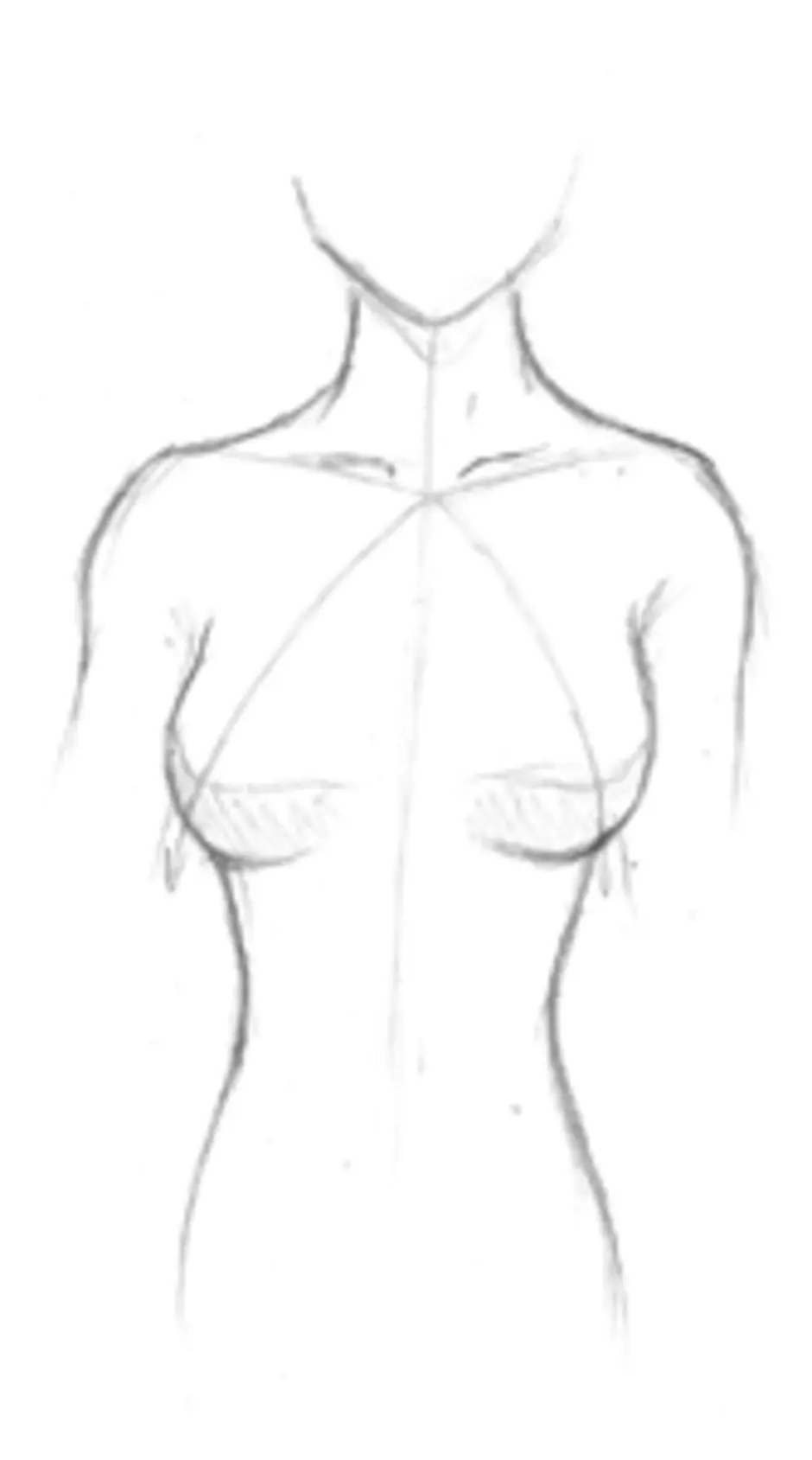 как нарисовать грудь как у аниме фото 62