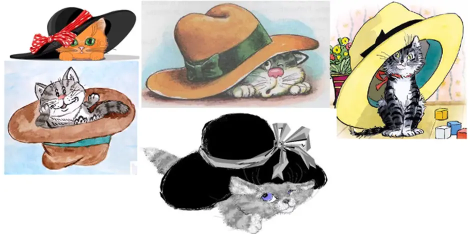 В предложении шляпа упала в воду. Н Носов шляпа. «Живая шляпа», Носов н. н.. Иллюстрации к рассказу Носова Живая шляпа. Носов Живая шляпа раскраска.