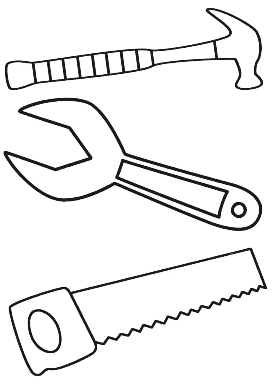 Как нарисовать инструменты строительные