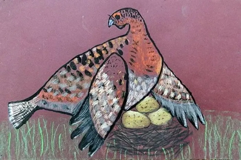 Иллюстрация к рассказу капалуха