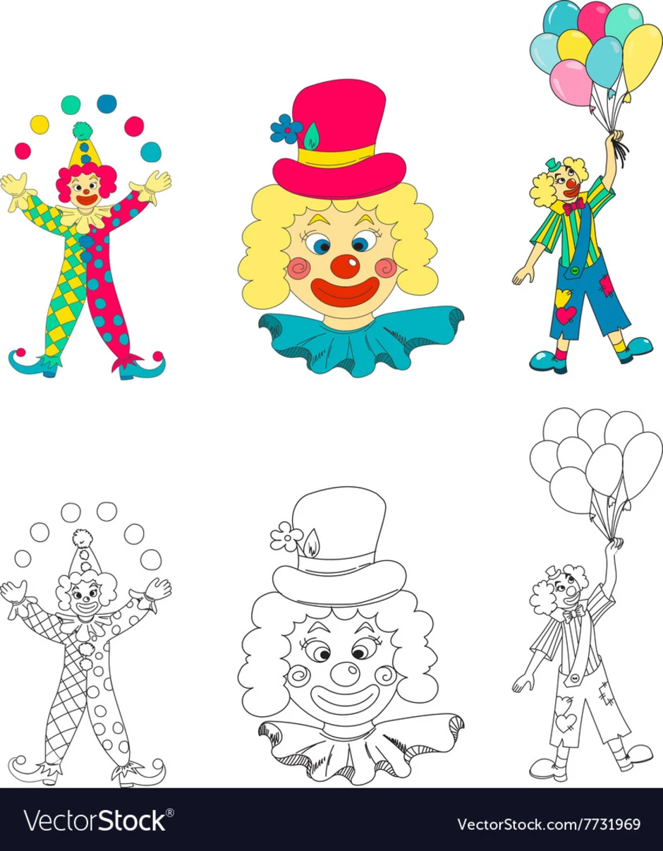 Как нарисовать цифровой цирк персонажей. Рисование клоуна. Рисование клоуна для детей. Клоун рисунок. Поэтапное рисование клоуна.
