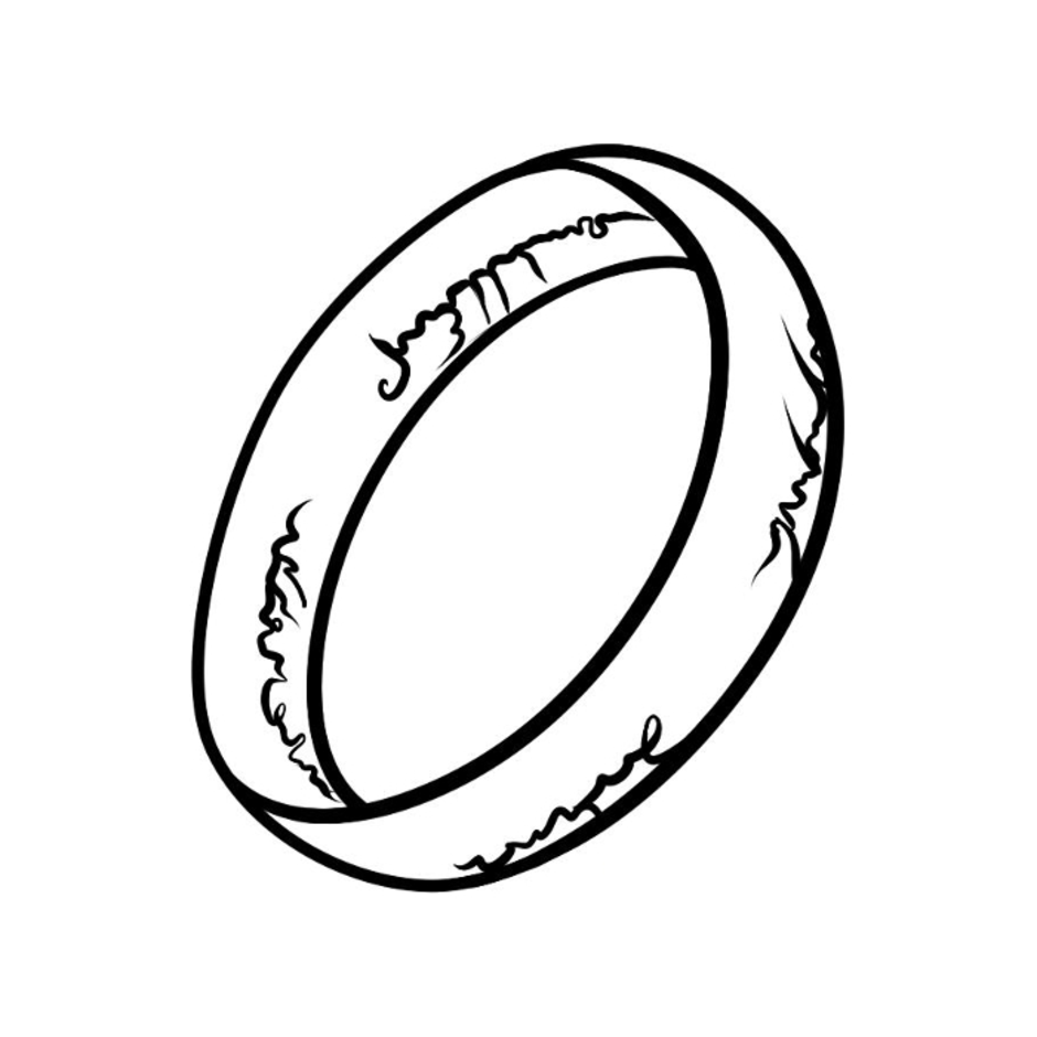 У как у кольца нет конца. Раскраска кольцо. Нарисовать кольцо. Кольцо раскраска для детей. Кольцо для срисовки.