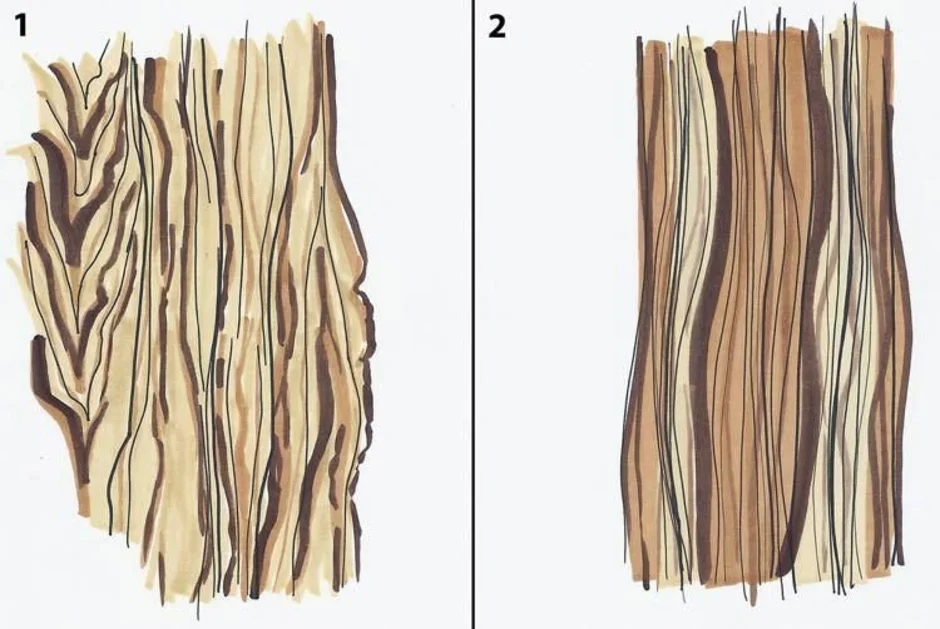 Рисунок древесины. Узор коры дерева. Кора дерева акварелью. Фактура дерева маркерами. Фактура дерева акварелью.