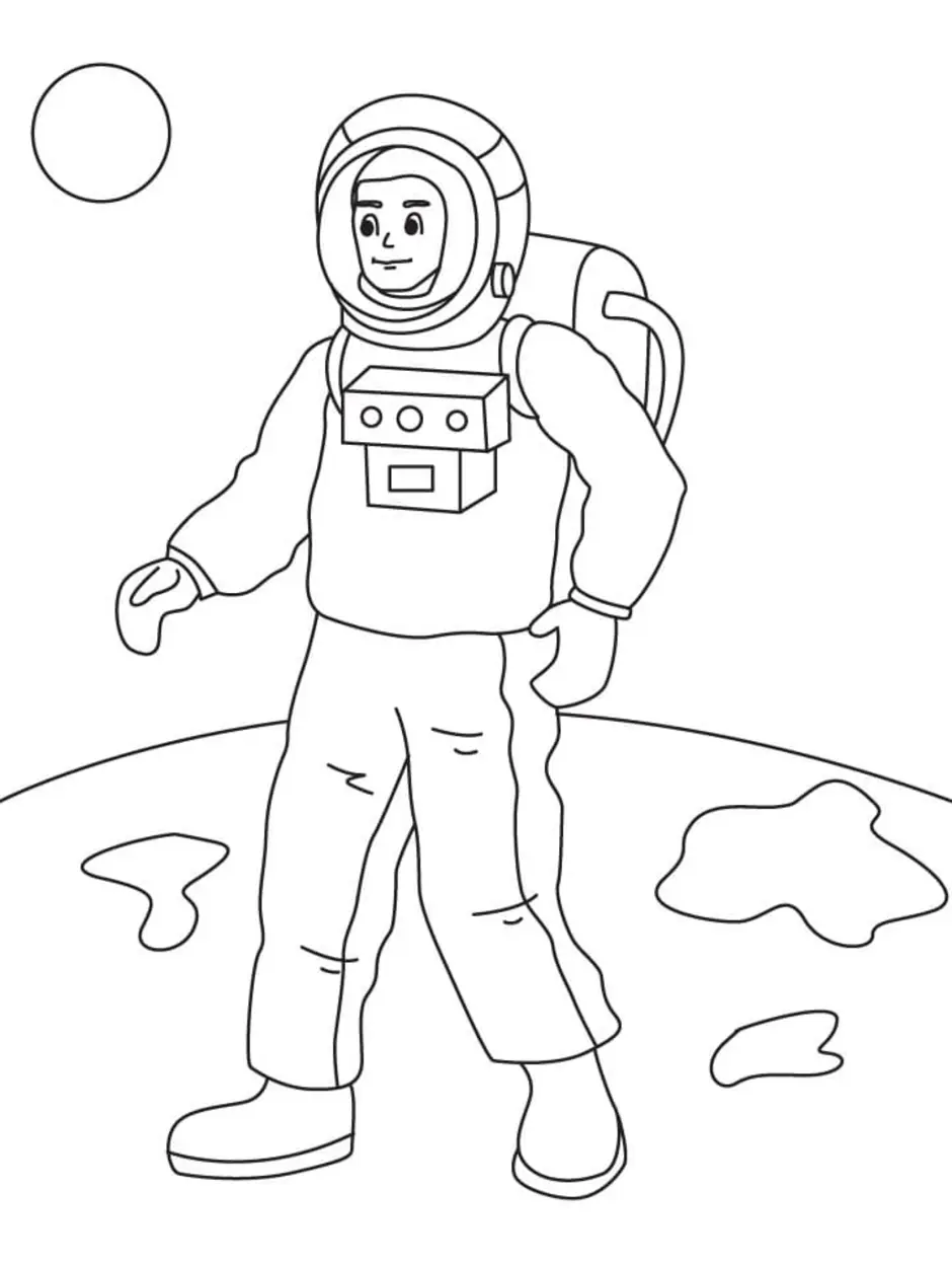 Нарисовать космонавта карандашом. Космонавт раскраска. Космонавт раскраска для детей. Космос раскраска для детей. Раскраска про космос и Космонавтов для детей.