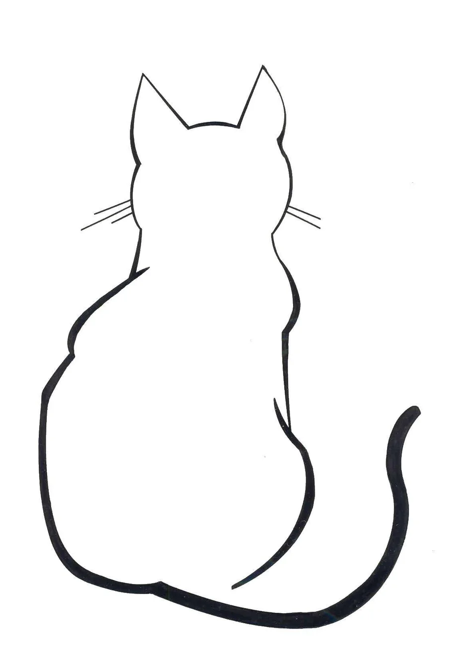 Как Нарисовать Кошку Человека (53 Фото)