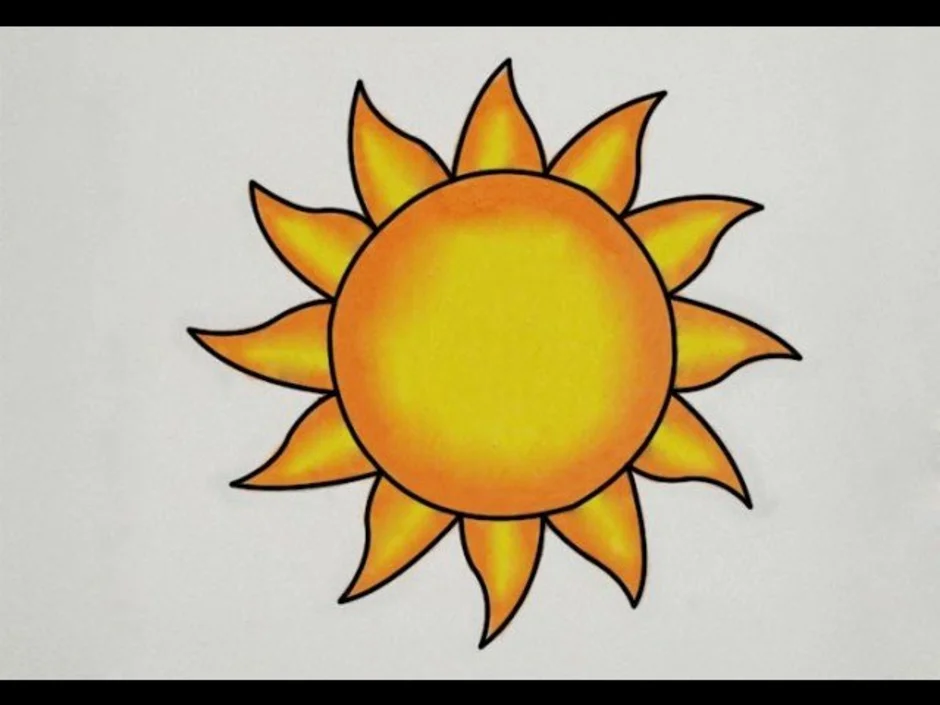 Солнце легкий рисунок. Солнце рисунок. Солнце рисунок карандашом. Солнышко рисунок. Нарисовать солнышко.