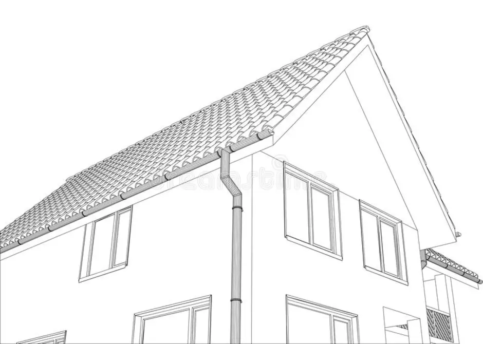 Нарисовать крышу дома онлайн 3д на русском