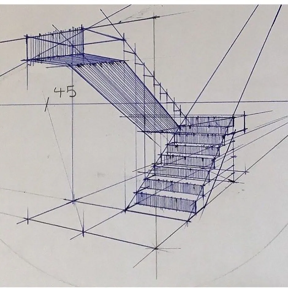 Как Нарисовать Лестницу (45 Фото)