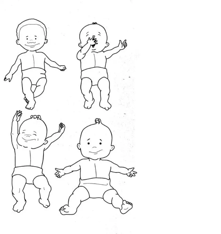 Картинки которые можно нарисовать ребенок. КВК нарисовать слоденца. Рисунки для срисовки для малышей. Младенец рисунок. Малыш рисунок карандашом.