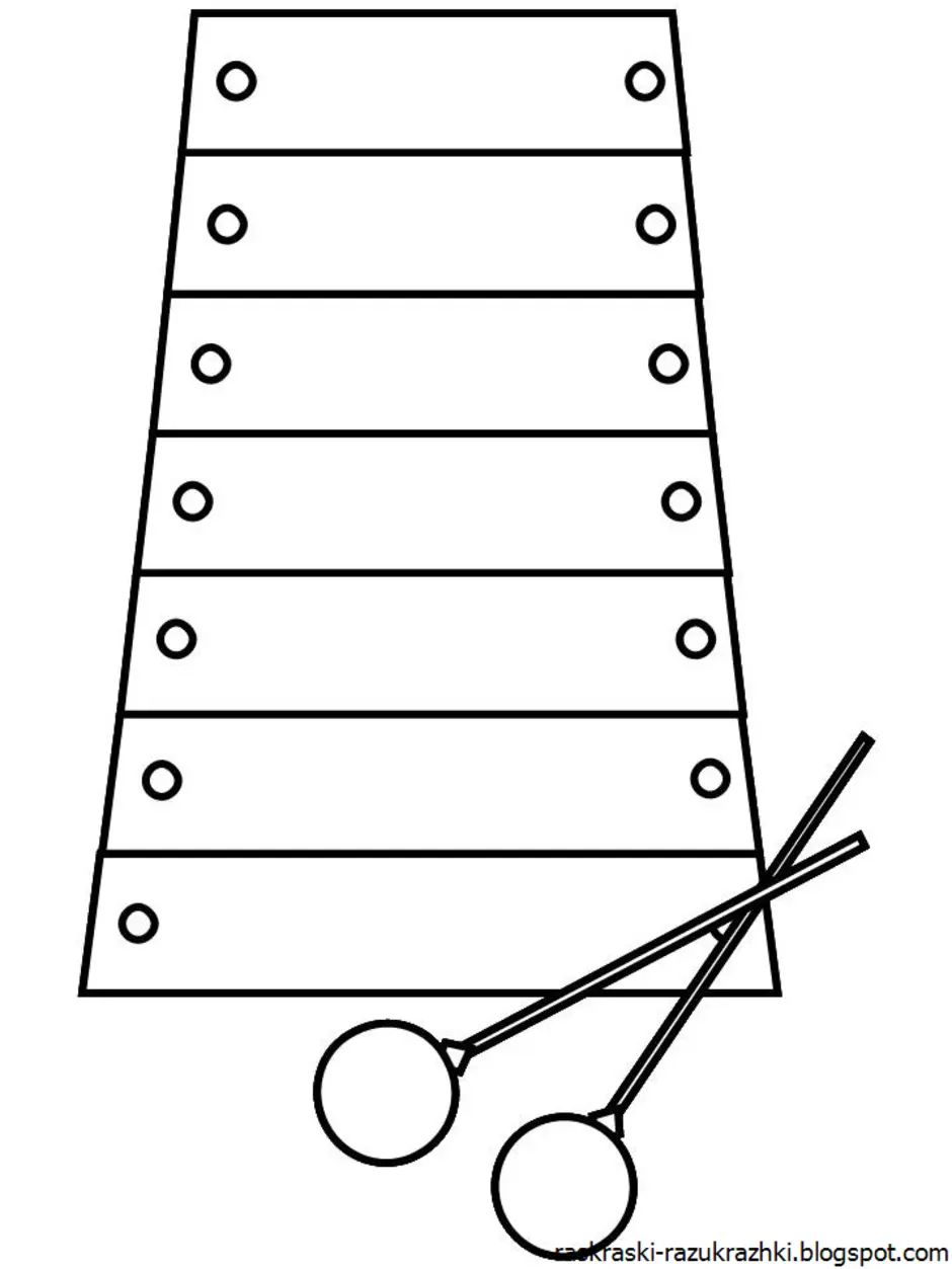 Музыкальные инструменты нарисовать 3 класс