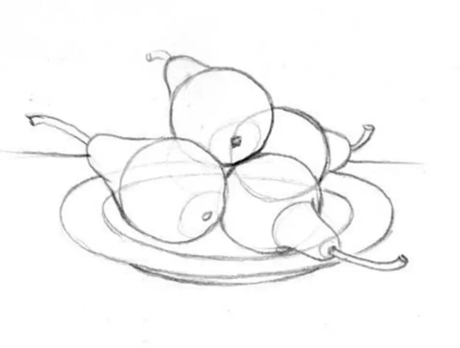 Рисовать натюрморт карандашом поэтапно