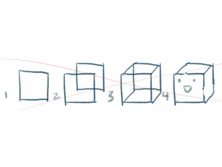 Как научиться рисовать куб