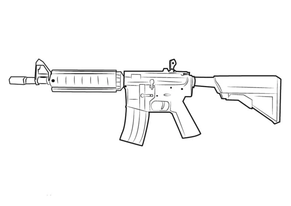 Как нарисовать м40 из стандофф 2