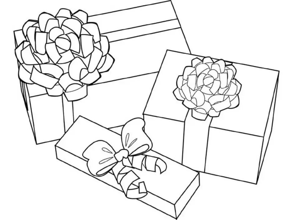 Подарок как нарисовать подарок маме на день рождения