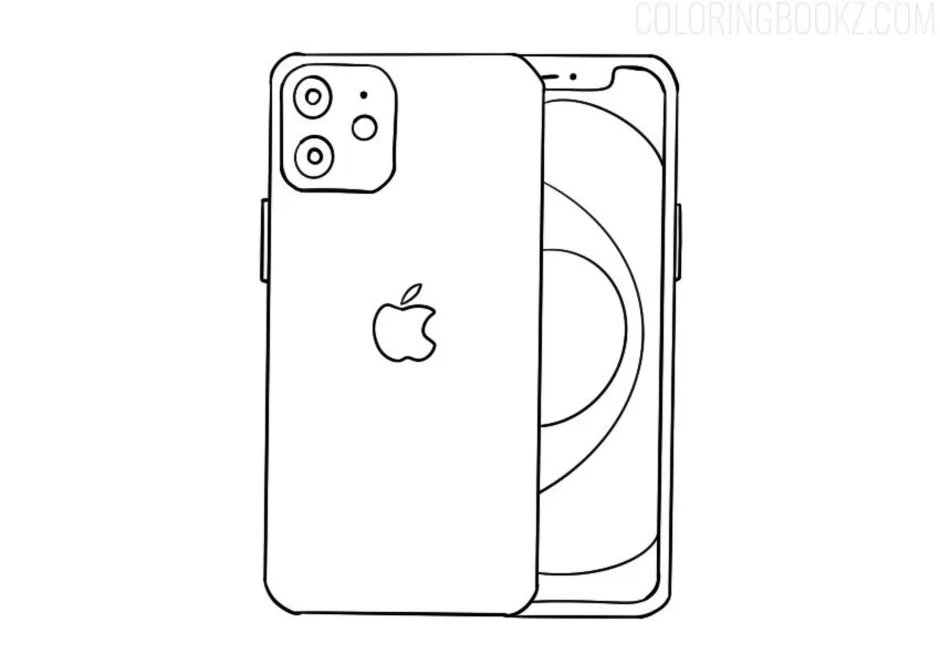 Рисовать iphone 13 pro max