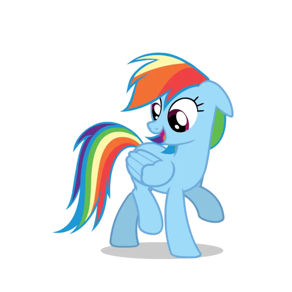 Как нарисовать rainbow dash