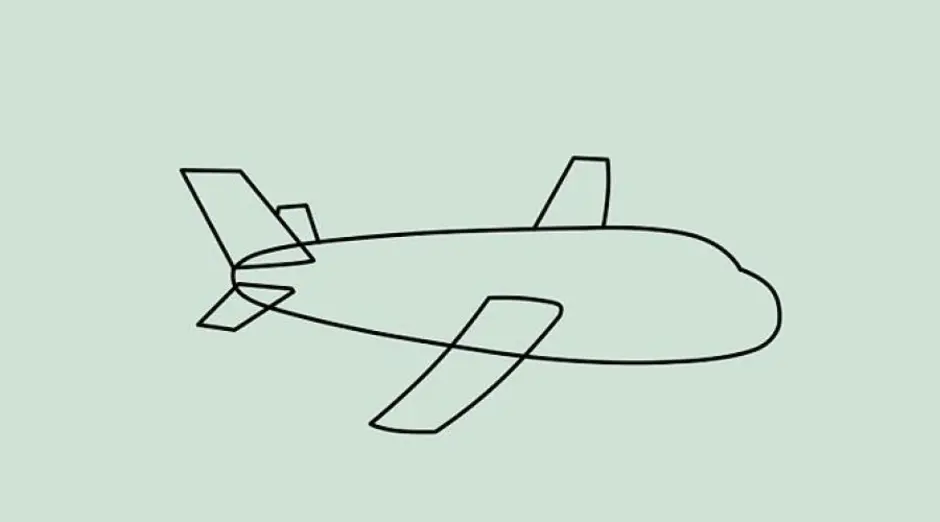 Самолет карандашом легко. Самолет рисунок. Нарисовать самолет. Рисунки самолётов для срисовки для детей. Картинки самолёта для срисовки.