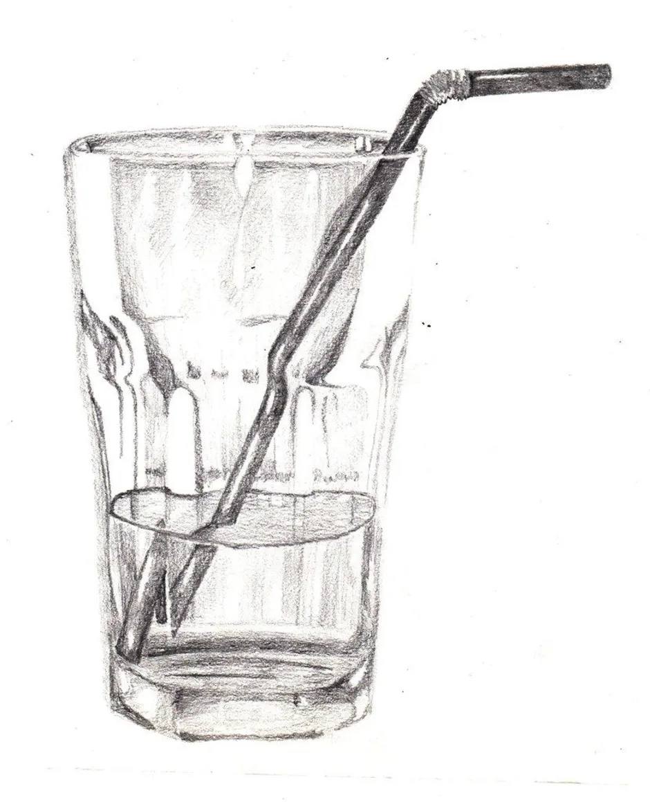 Стакан воды карандашом. Стакан воды рисунок. Стакан с карандашами. Зарисовка стакана. Стакан рисунок карандашом.