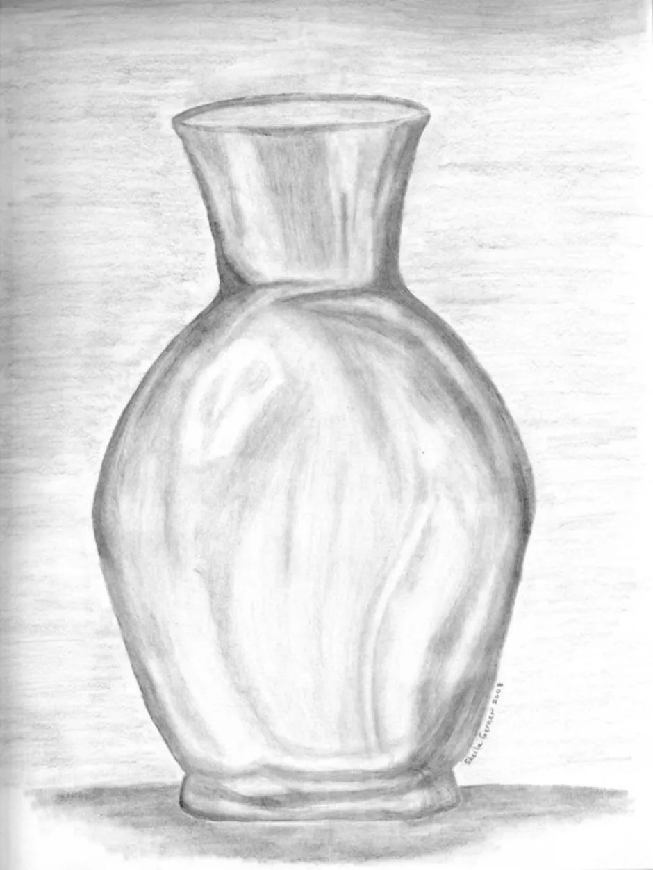 Вазы нарисовать картинки. Рисование вазы. Ваза карандашом. Карандашный рисунок вазы. Рисование карандашом ваза.