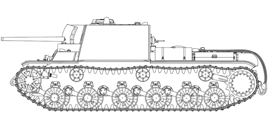 Танк кв3 рисунок