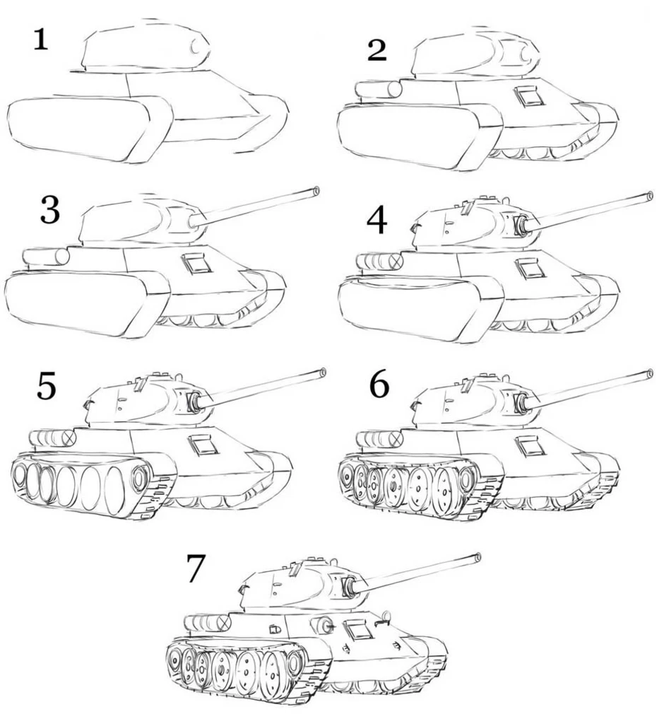 Как нарисовать т 34 поэтапно. Танк т34 рисунок сбоку. Рисунок танка т 34. Нарисовать танк т 34 спереди. Танк т-34 рисунок поэтапно.