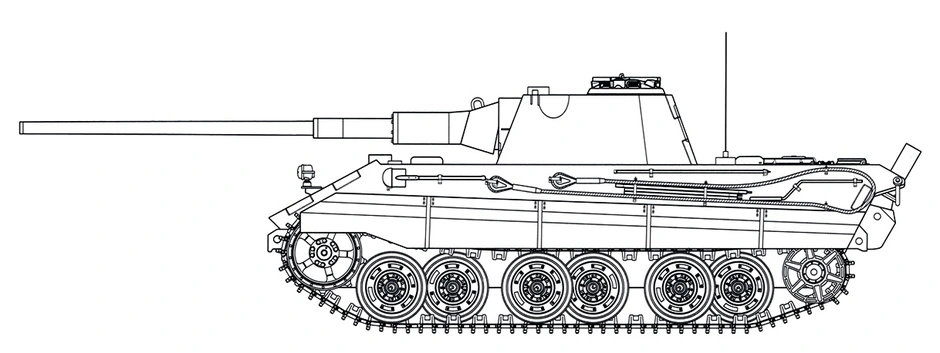 Как нарисовать танк т 50