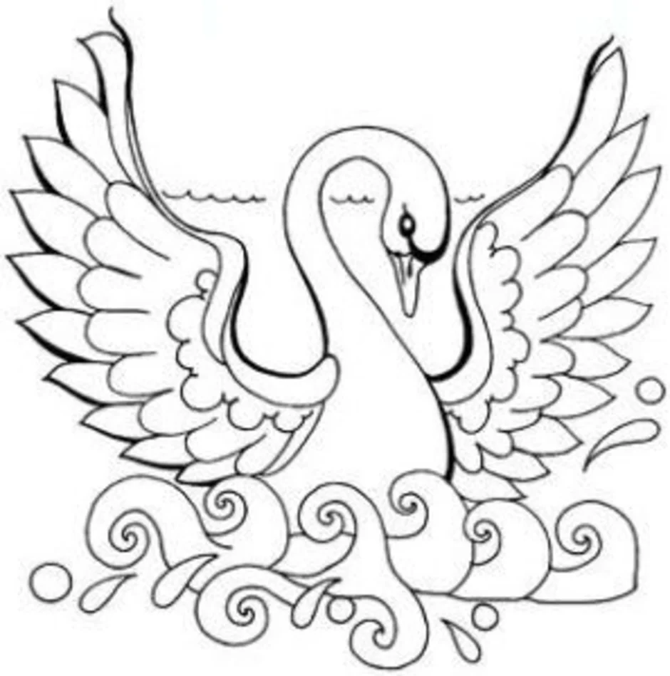 Царевна лебедь легкие рисунки (48 фото)