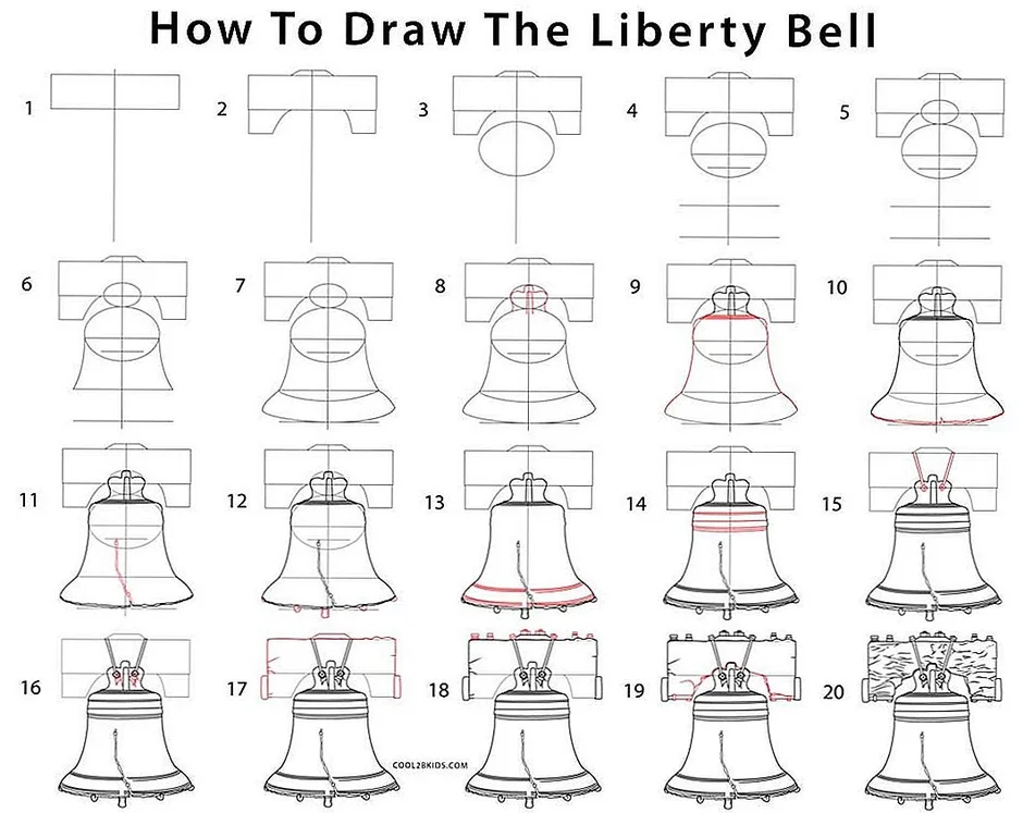 Колокол нарисовать 1 класс