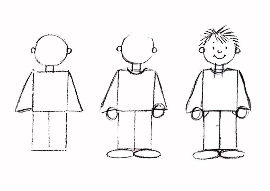 Схема человека для детей. Схема рисования человека для детей. Пошаговое рисование человека для детей. Рисование человека в старшей группе. Схема изображения человека для дошкольников.
